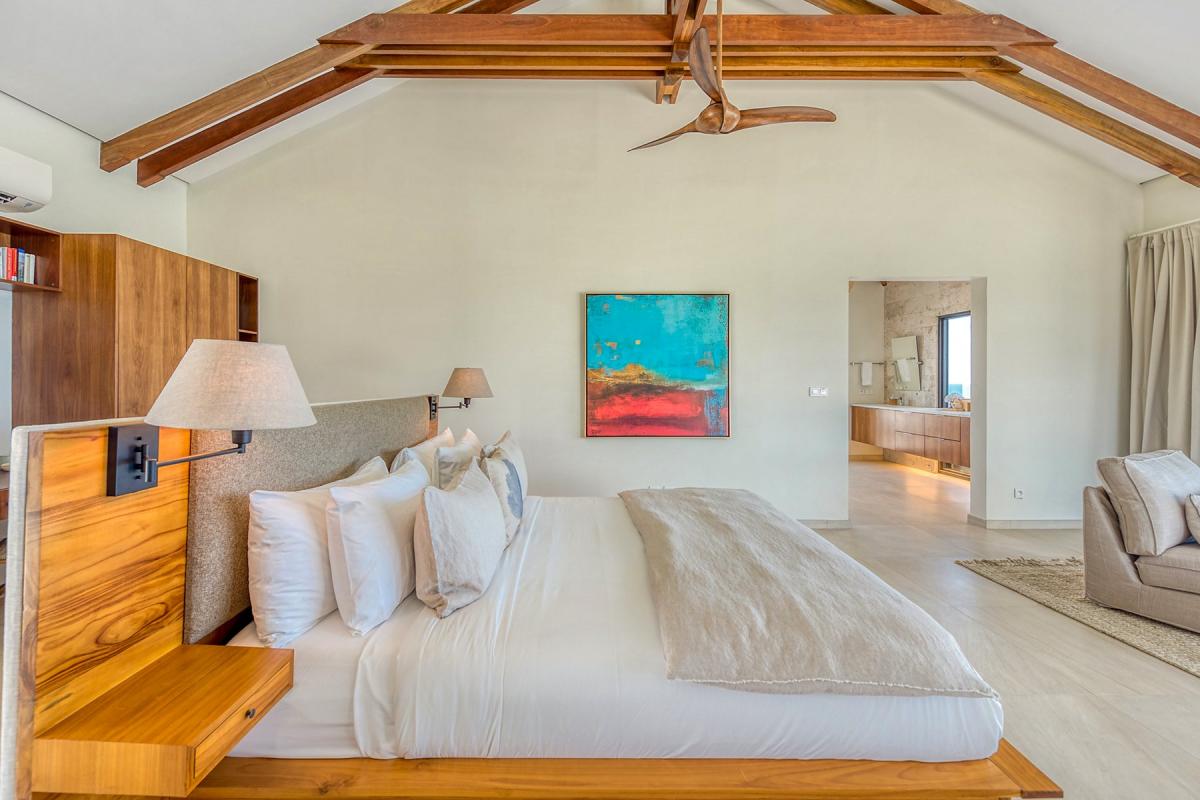 St Martin luxury villa rental - The bedroom 1